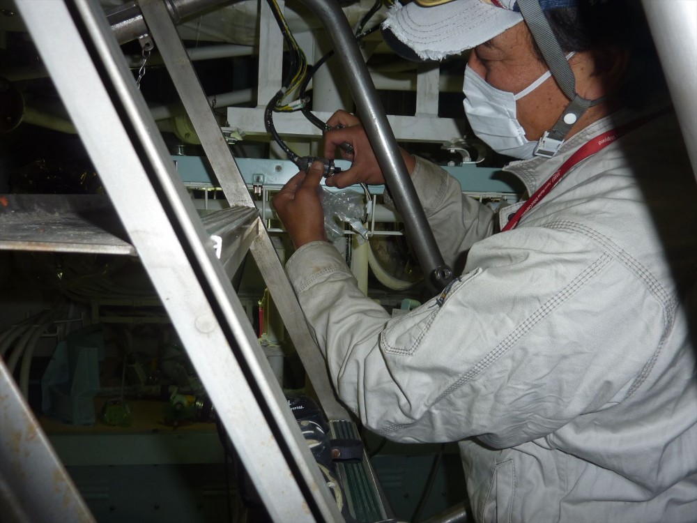 船舶電気工事